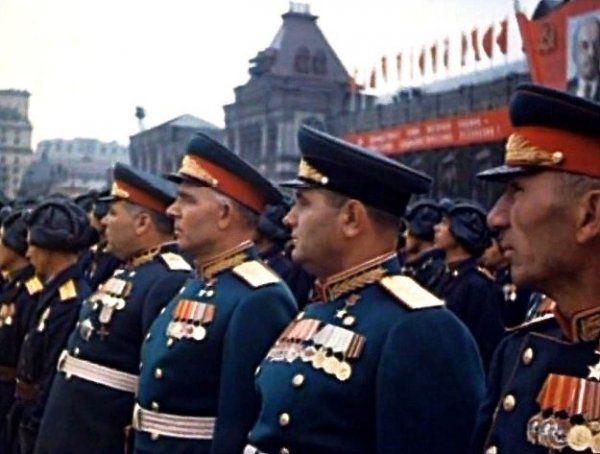 Цветные фото парада победы в 1945 году цветные, фото, парада, победы, в 1945 году