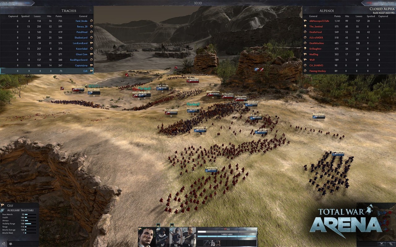 Первый взгляд на Total War: Arena