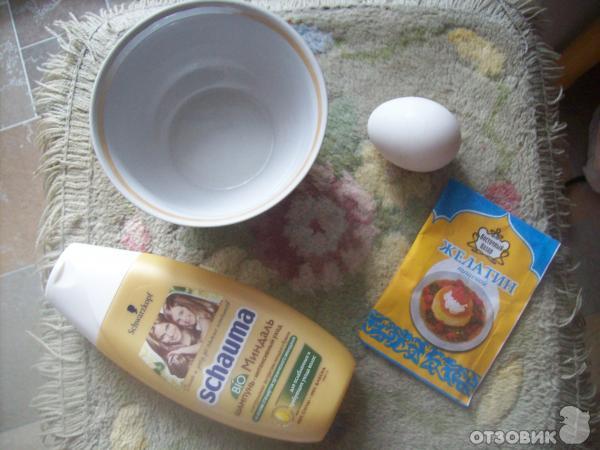 Шампунь с яйцом в домашних условиях