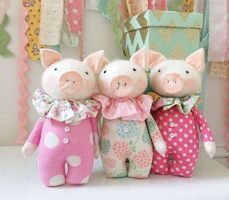 текстильные игрушки