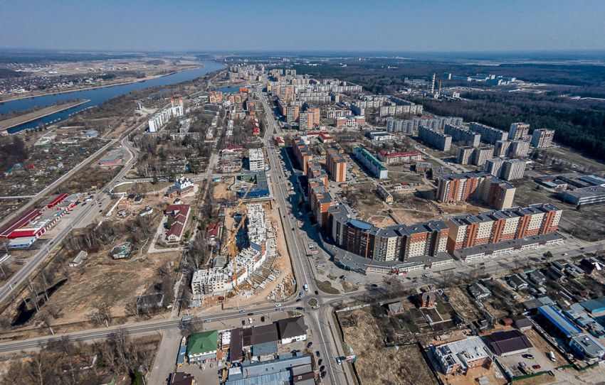 Дубна с высоты птичьего полёта. Часть 2 дубна, квадрокоптер, достопримечательности