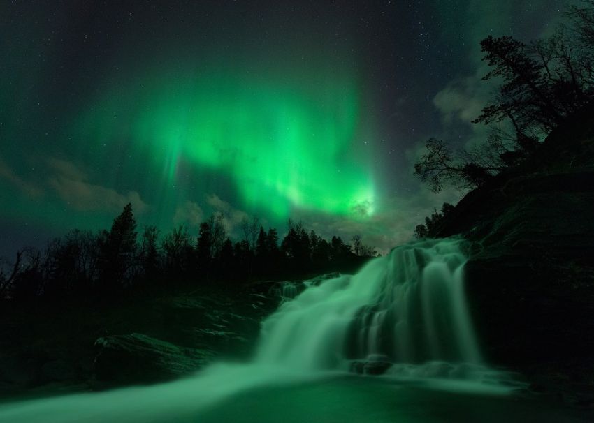 30 фантастических фотографий замороженных водопадов зима, водопад