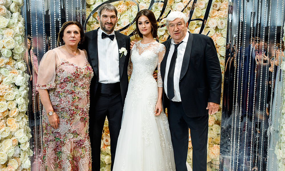 овечкин с родителями