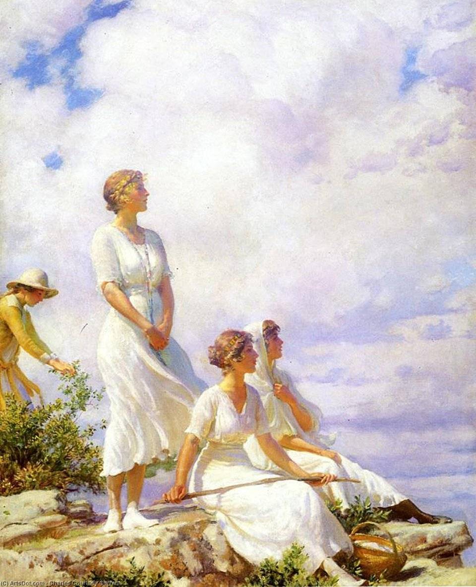 Чарльз Кортни Каран (Charles Courtney Curran),1861-1942.Америка.