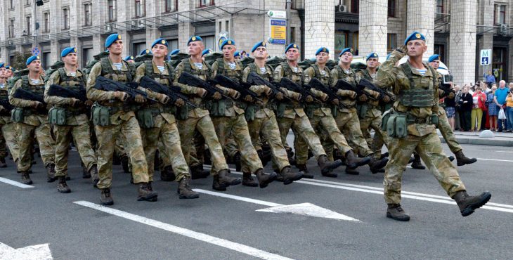 Украинский офицер угрожает России «морською піхотою» Украинский офицер угрожает России «морською піхотою»