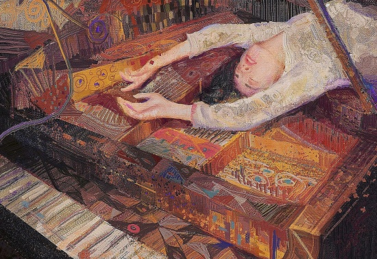 Художник Xuanwei Su. Вечерние грёзы
