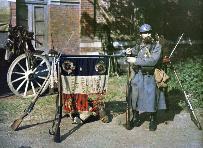 Первая мировая война на цветных фотографиях французских фотографов Первая мировая война на цветных фотографиях французских фотографов