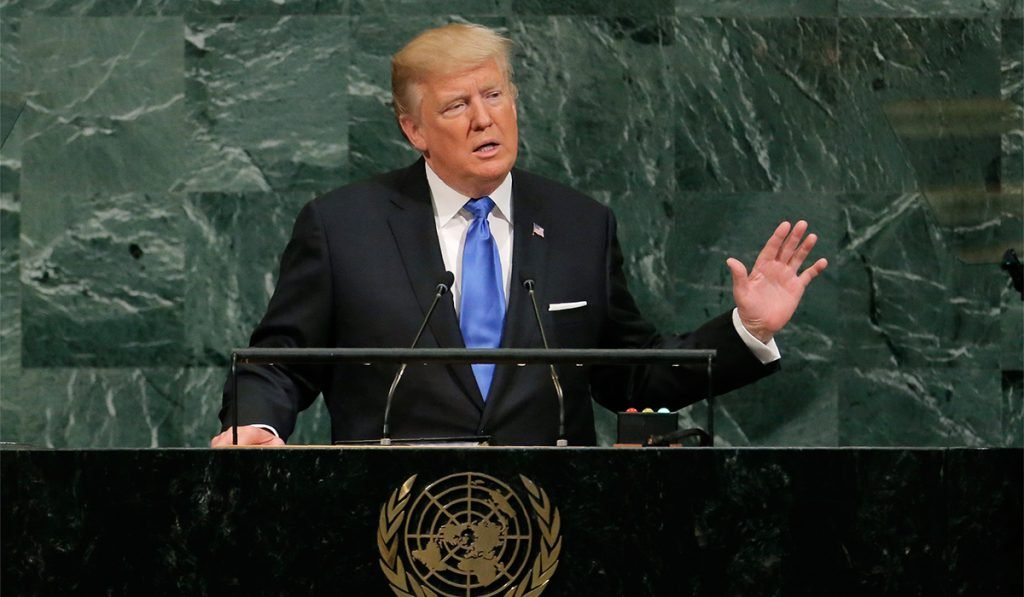 Трамп не ожидал, что первые слова его выступления в Генассамблее ООН вызовут смех всего зала Трамп не ожидал, что первые слова его выступления в Генассамблее ООН вызовут смех всего зала