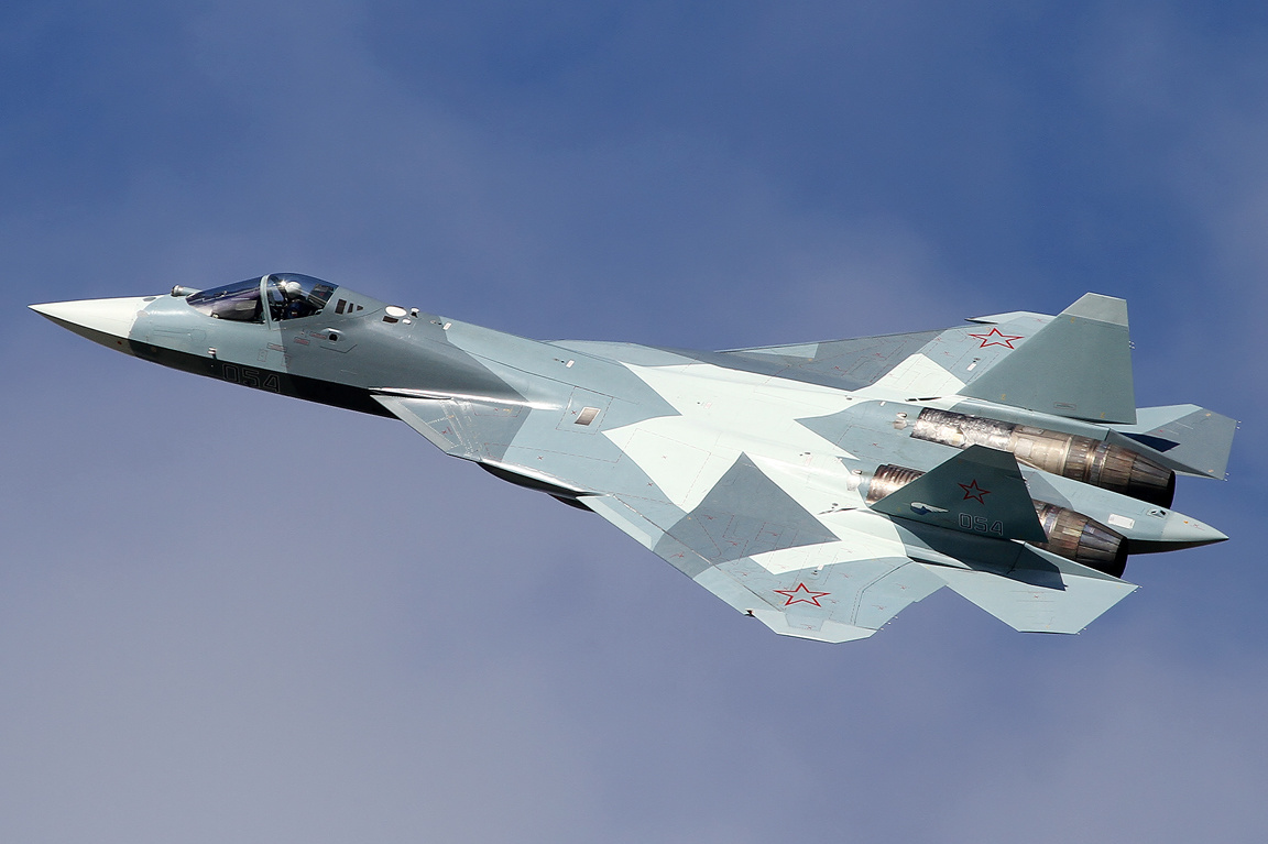 Су-57 ВКС Российской Федерации. Источник изображения: