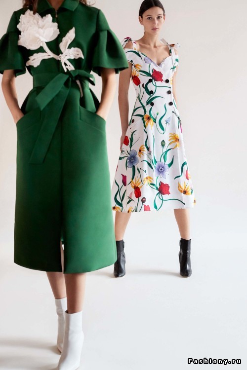 Элегантность и женственность в коллекции Carolina Herrera pre-fall 2018 Элегантность и женственность в коллекции Carolina Herrera pre-fall 2018