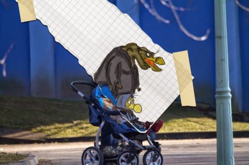 Фотографии с забавными рисунками Алекса Ночного (19 фото)