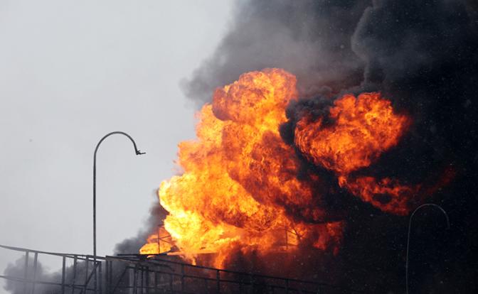 Ночной огненный ад в Одессе и области: «Порт Ильичевска горел красиво»