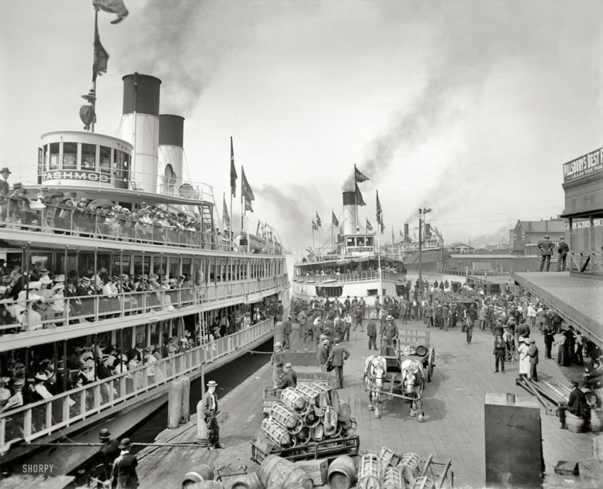 США, фото, снимки, прошлое