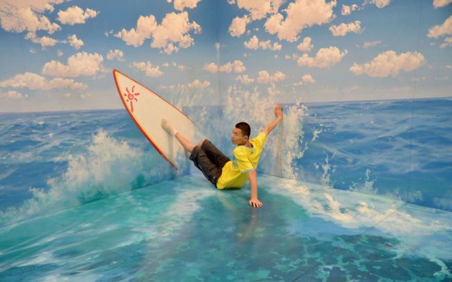 объем, галерея, 3D, Китай