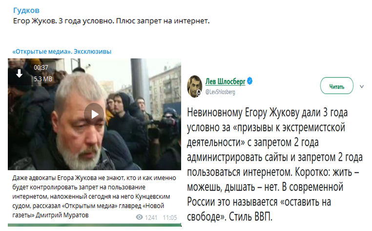 Либералы запустили фейк, исказив смысл приговора Жукову