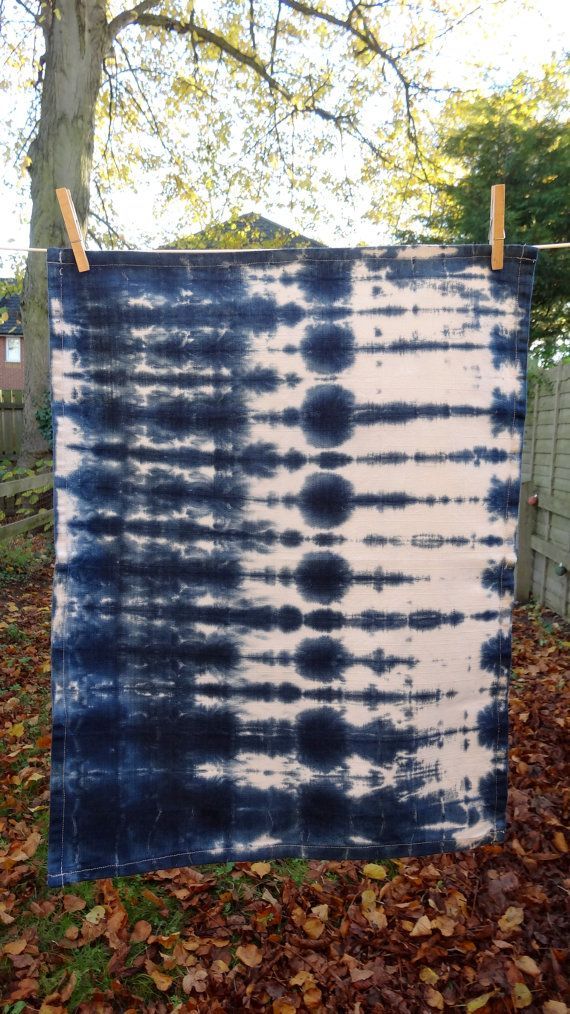 Shibori — метод крашения ткани Shibori — метод крашения ткани