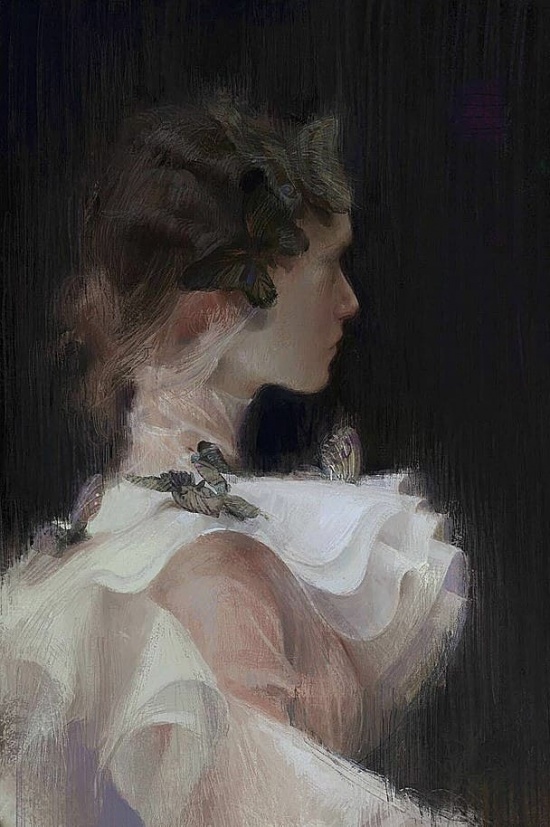 Художник Xuanwei Su. Вечерние грёзы