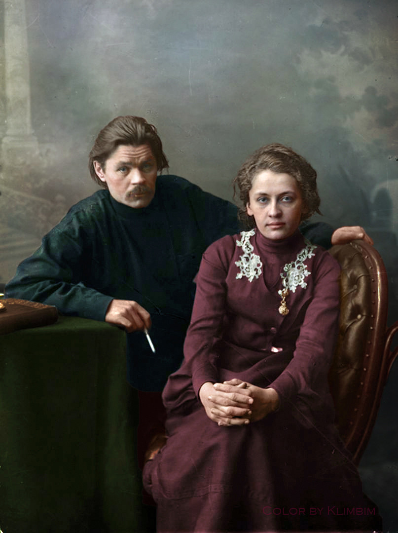 Исторические личности XX века в цветных фотографиях. (Реконструкция цвета)