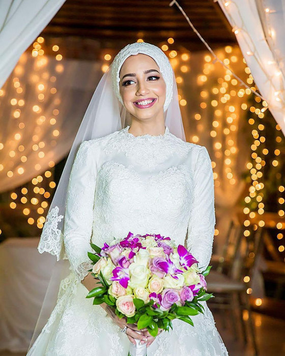 Мусульманские девушки в день свадьбы