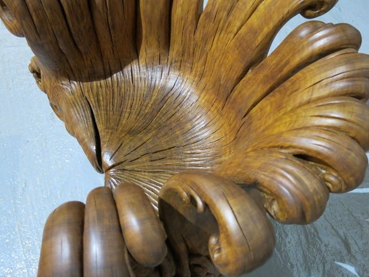 Уникальное кресло из корня дуба… Уникальное кресло из корня дуба…