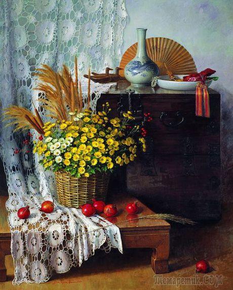 Корейская живопись. Ким Юн Сик - Kim Yun Sik (김윤식) (1933-2008). Республика Корея Корейская живопись. Ким Юн Сик - Kim Yun Sik (김윤식) (1933-2008). Республика Корея