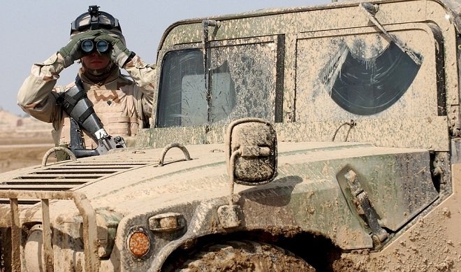 Колонна французских военных, прибывшая для поддержки курдов, по ошибке заехала на блокпост САА в Сирии