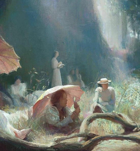 Художник Xuanwei Su. Вечерние грёзы