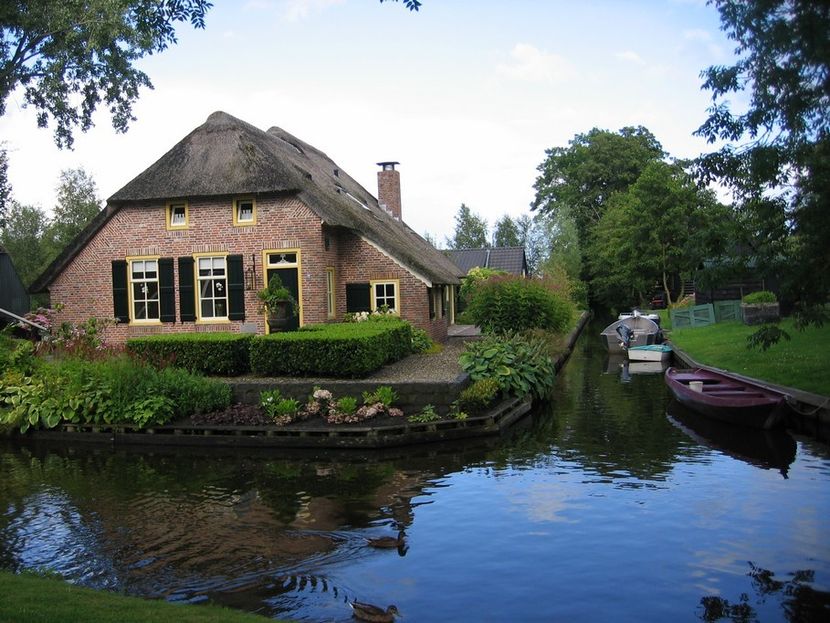 Giethoorn21 Гитхорн: деревня, где нет дорог