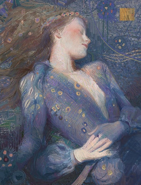 Художник Xuanwei Su. Вечерние грёзы