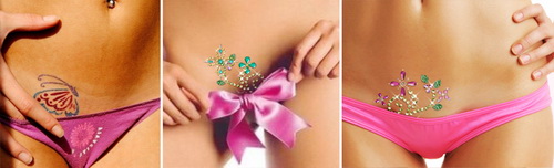 Интимные стрижке и тату с Интимные стрижке и тату с