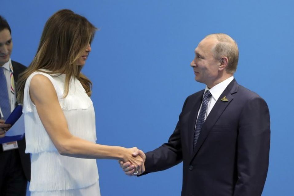 Тиллерсон рассказал о попытках Меланьи Трамп прервать встречу ее мужа с Путиным