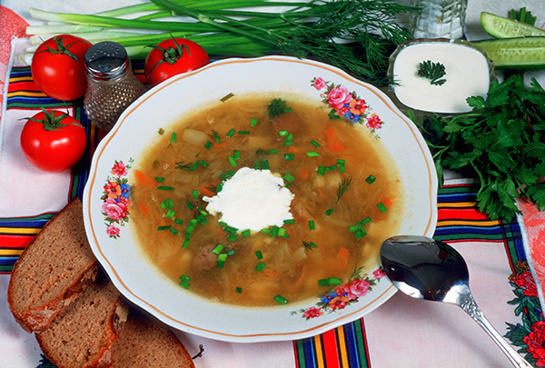 История русской кухни.