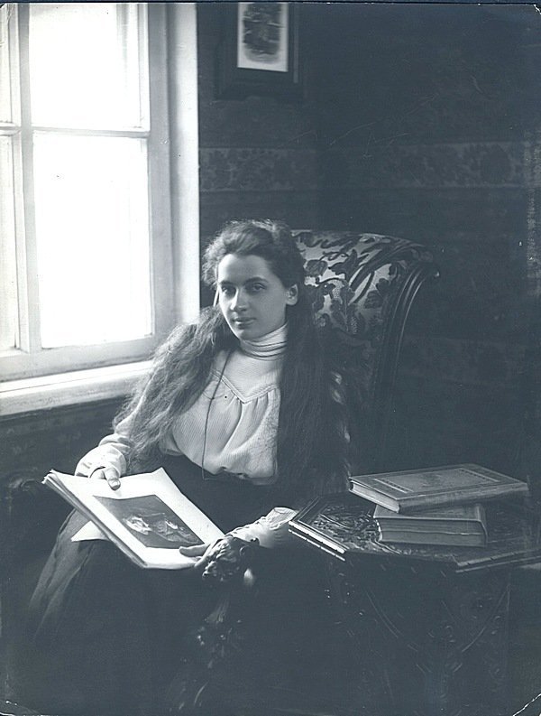 Е. П. Пешкова, жена А. М. Горького г. Нижний Новгород. 1901 г. Е. П. Пешкова, жена А. М. Горького г. Нижний Новгород. 1901 г. история, россия, старые фотографии