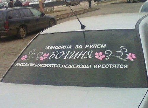 Когда женщина за рулём (15 фото)