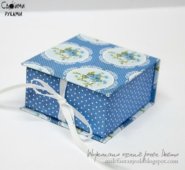 КОРОБОЧКИ ИЗ БУМАГИ