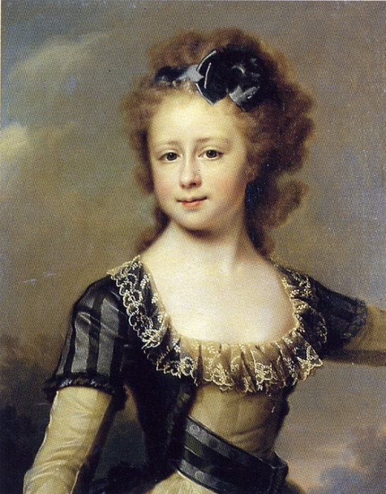 Д. Г. Левицкий. «Портрет великой княжны Марии Павловны», 1790-е. Д. Г. Левицкий. «Портрет великой княжны Марии Павловны», 1790-е.