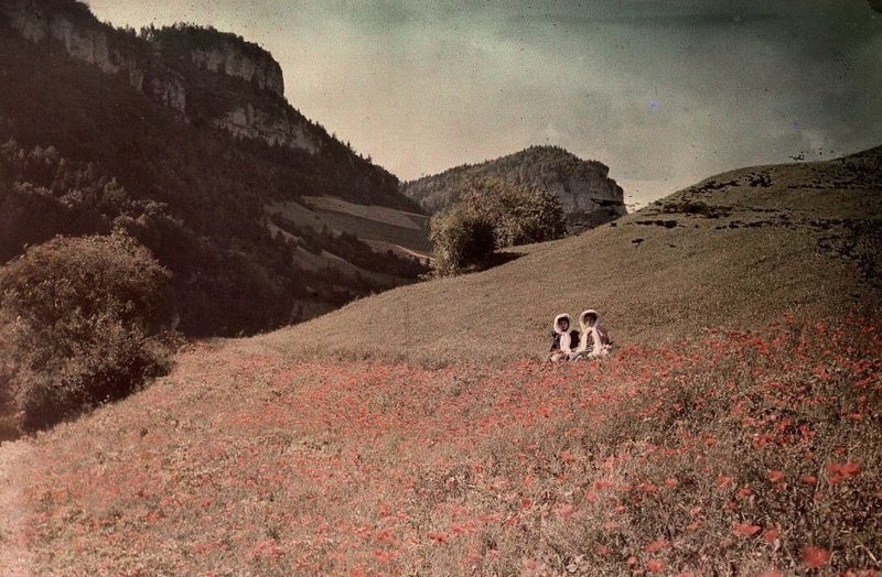 Вот какими были самые старые в мире цветные фотоснимки! интересно, история, первые цветные снимки, познавательно, технический прогресс, фото, фотография, цветная фотография