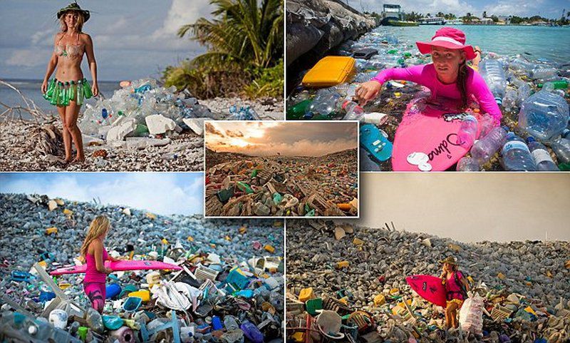 Мальдивы: Другая сторона рая мальдивы, мусор