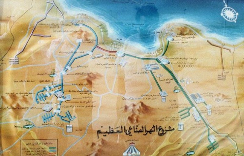 «Восьмое чудо света» – великая рукотворная река в Ливии
