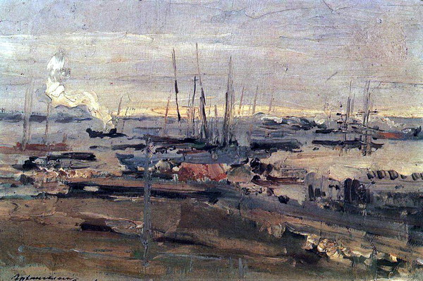 К.Коровин "Архангельск"