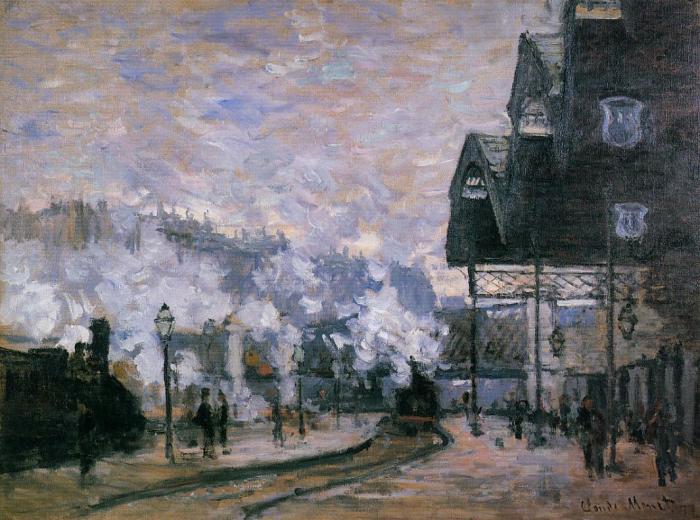 Клод Моне, 1877 год, Сен-Лазар, Музей Мармоттана Моне. Почему публика высмеивала работы импрессионистов и чем всё это закончилось (Часть 1)