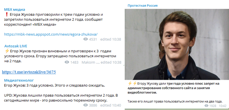 Либералы запустили фейк, исказив смысл приговора Жукову