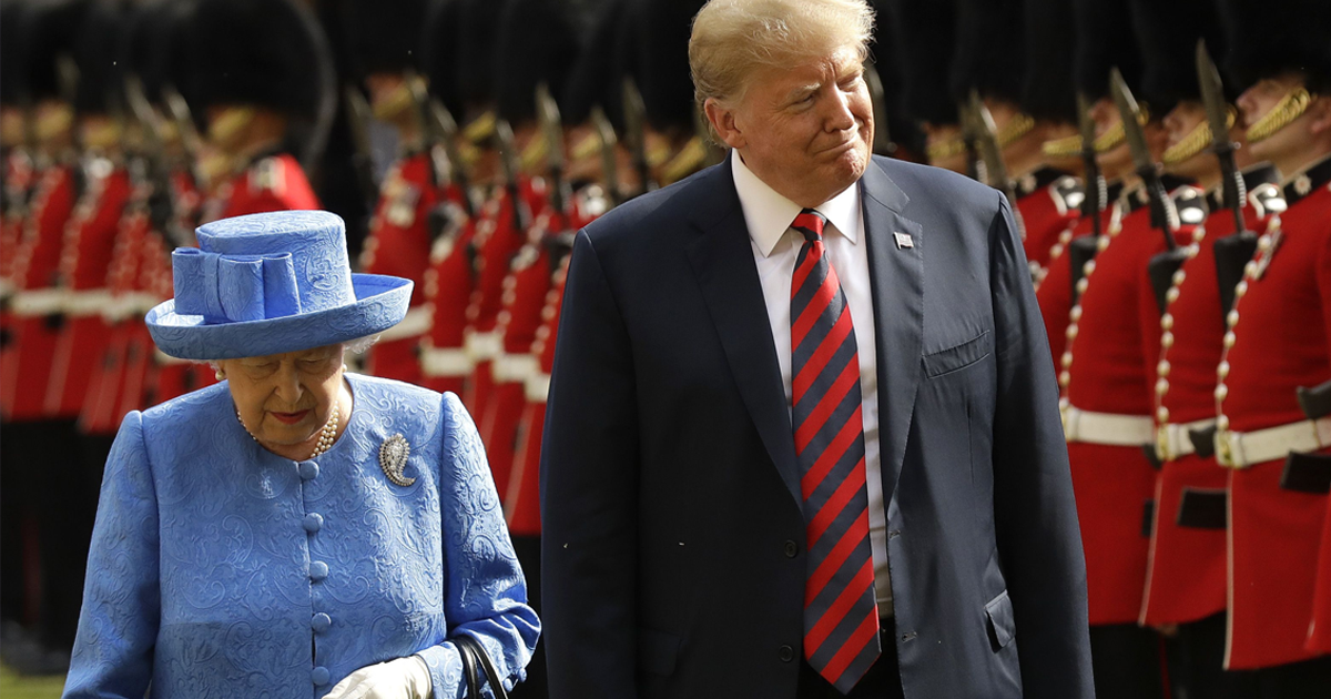 Internet Says That The Queen Trolled Trump In The Best Way Possible