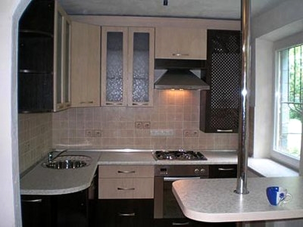 маленькая кухня в хрущевке фото 12