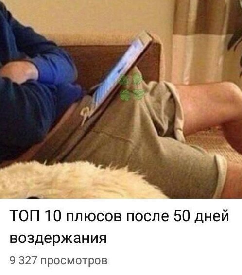 Оказывается, что у воздержания есть целых 50 плюсов Что воздержание делает с людьми
(17 фото)