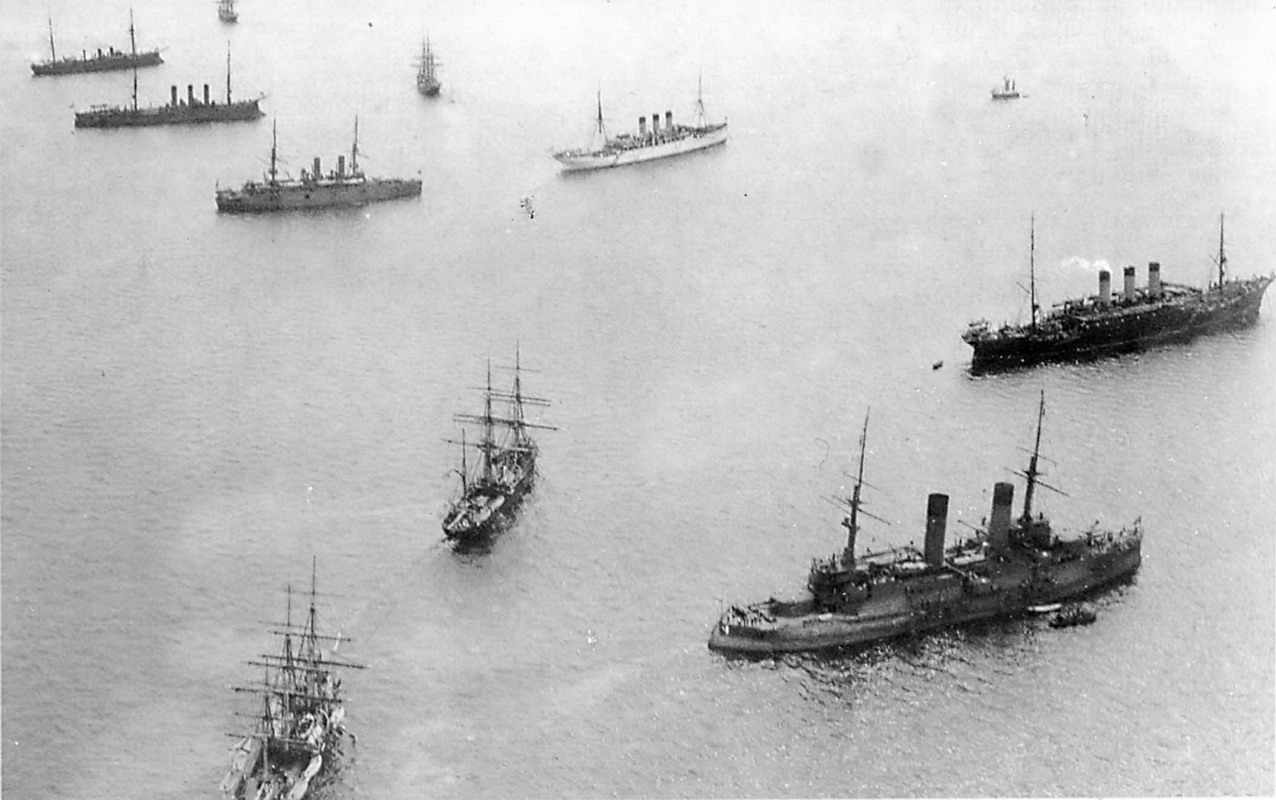 Дореволюционная Россия на фотографиях. Броненосец «Слава»