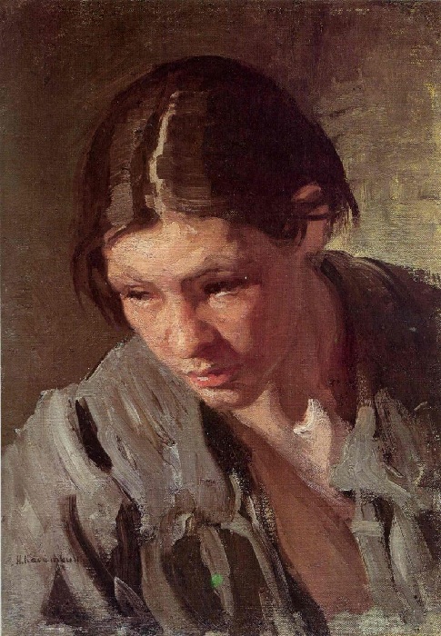 «Торфянка». Этюд.(1901 год). Автор: Николай Касаткин. «Торфянка». Этюд.(1901 год). Автор: Николай Касаткин.
