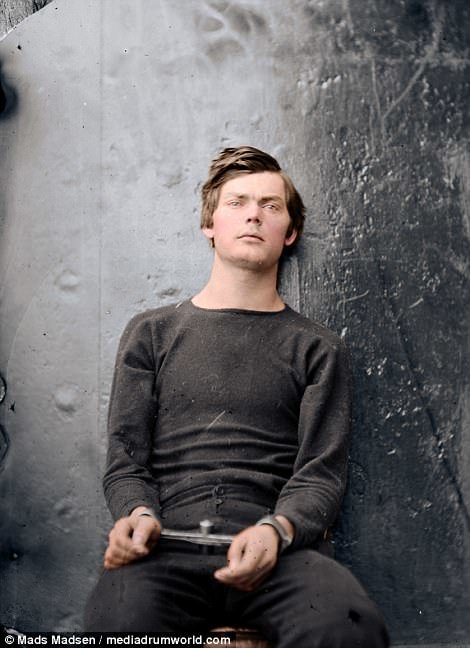 Льюис Пауэлл - соучастник организации убийства Линкольна, также в 1865 году совершивший покушение на госсекретаря США Уильяма Генри Сьюарда Льюис Пауэлл - соучастник организации убийства Линкольна, также в 1865 году совершивший покушение на госсекретаря США Уильяма Генри Сьюарда исторические кадры, история, колоризация, колоризированные фото, линкольн, редкие фото, фото, цветные фото