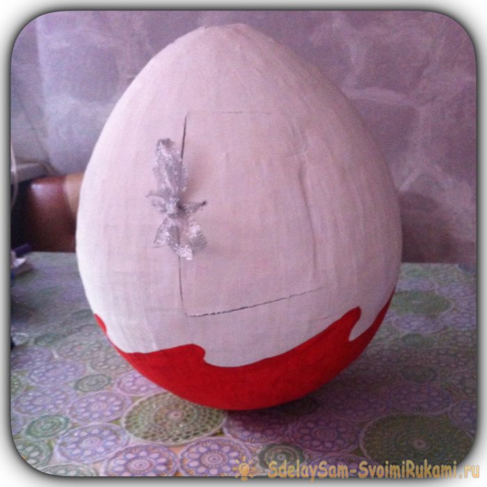 Как сделать большой Kinder сюрприз