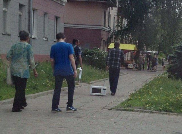 Такое может быть только в России. И смешно, и плакать хочется!